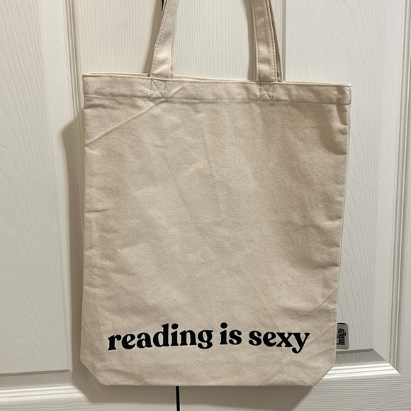 Reading is sexy Indigo Tote bag - Picture 1 of 3
